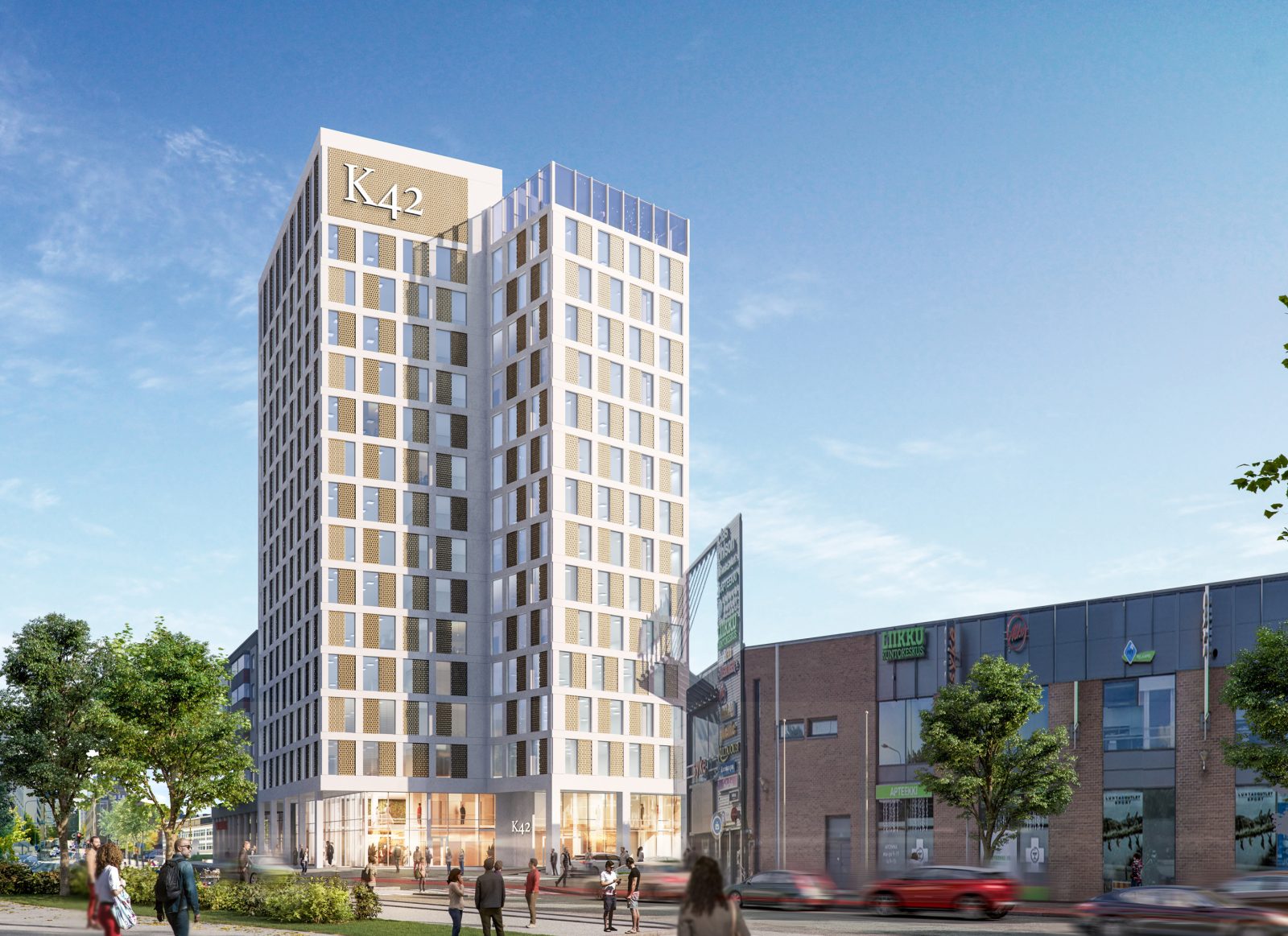 Tornihotellin havainnekuva