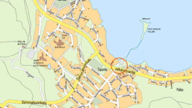 Myllysaaren pysäköintialue