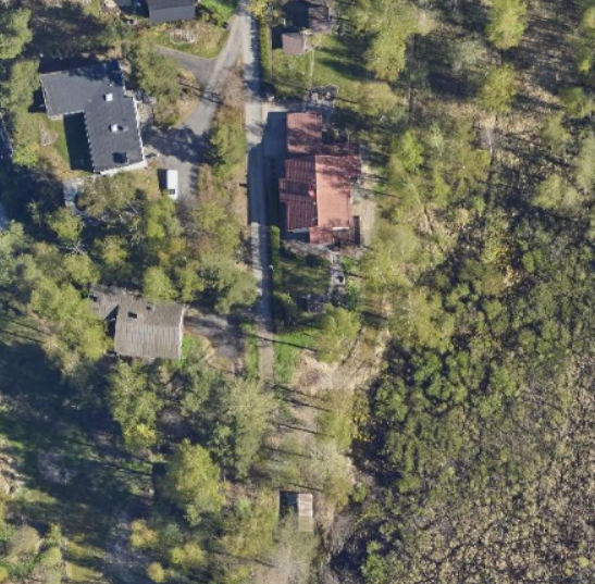 Valkamankatu ilmakuva