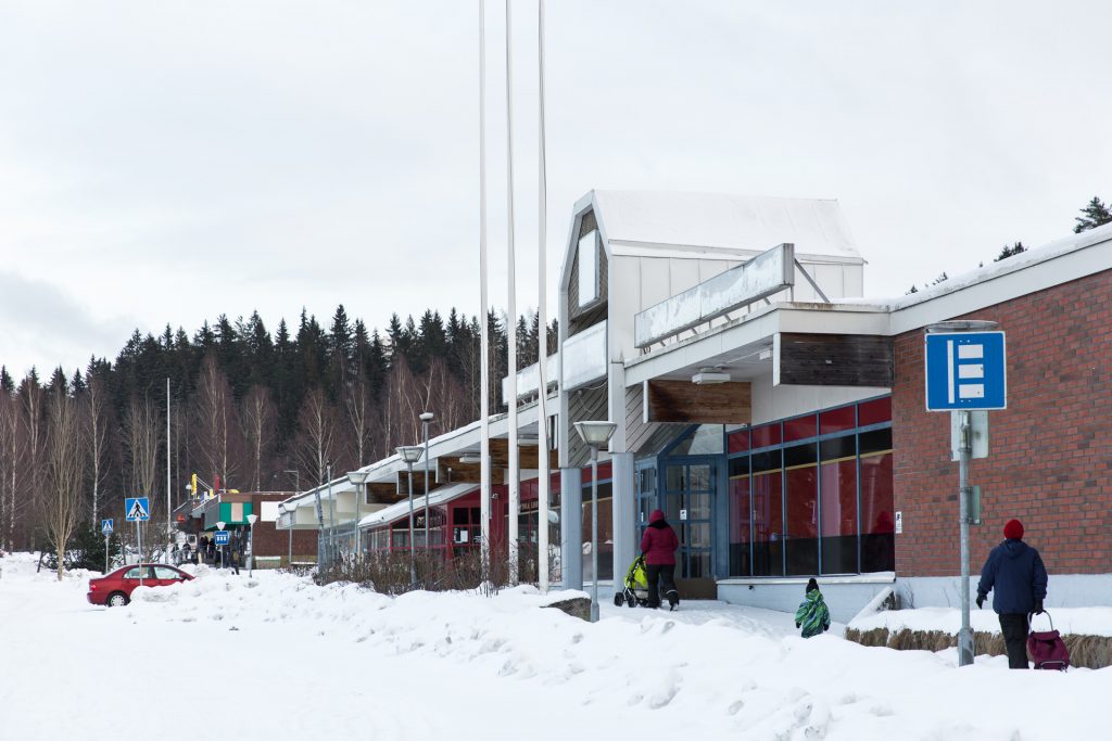 Liipolan tyhjillään oleva entinen ostoskeskus