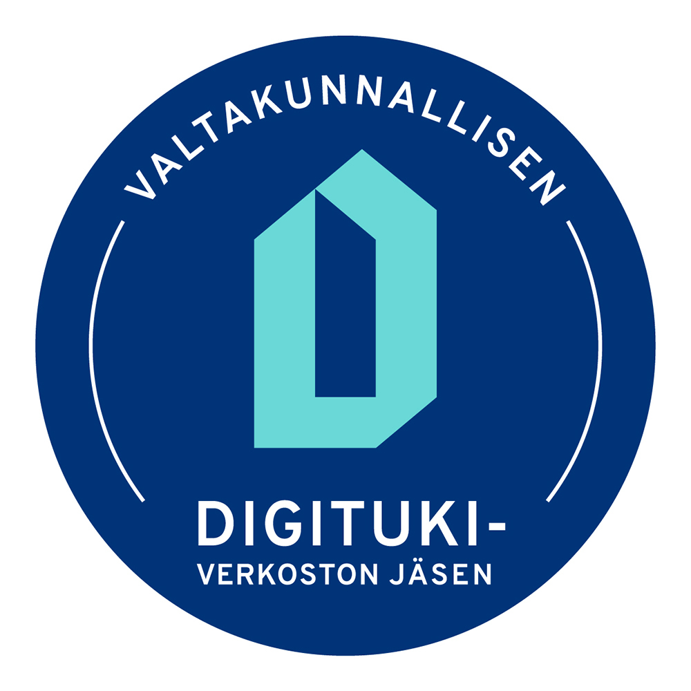 Palvelutori on myös valtakunnallisen Digituki -verkoston jäsen. Toimijamme antavat digitukea palveluiden saavuttamiseksi.