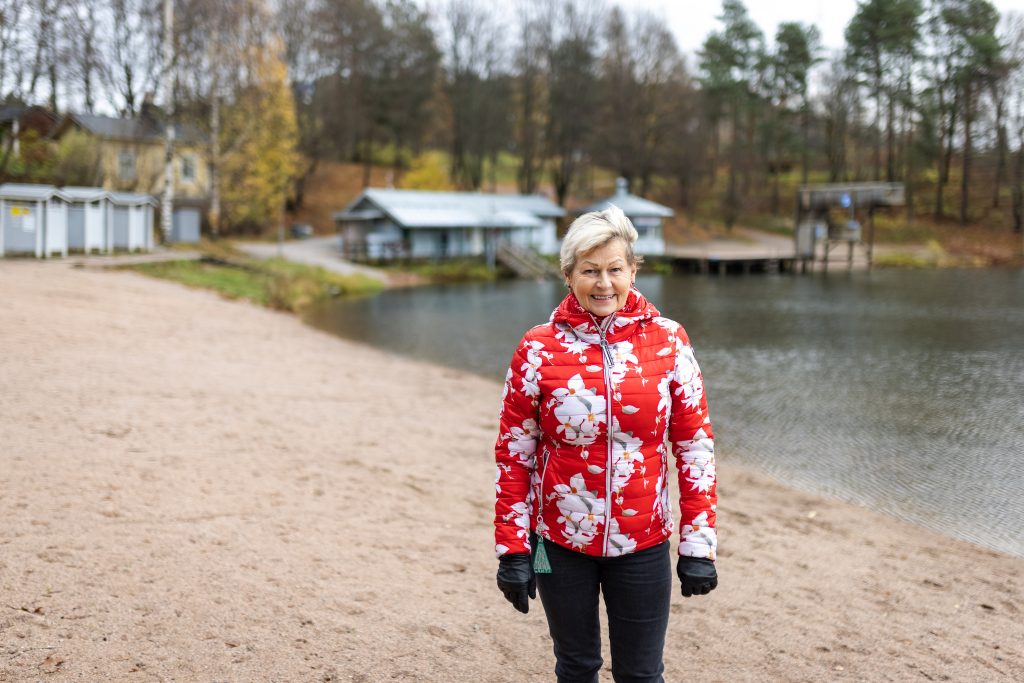 Eteläisen alueen osbu-kummi Merja Koskipalo-Halinen pitää osbua tärkeänä, sillä se koskettaa jokaista lahtelaista.