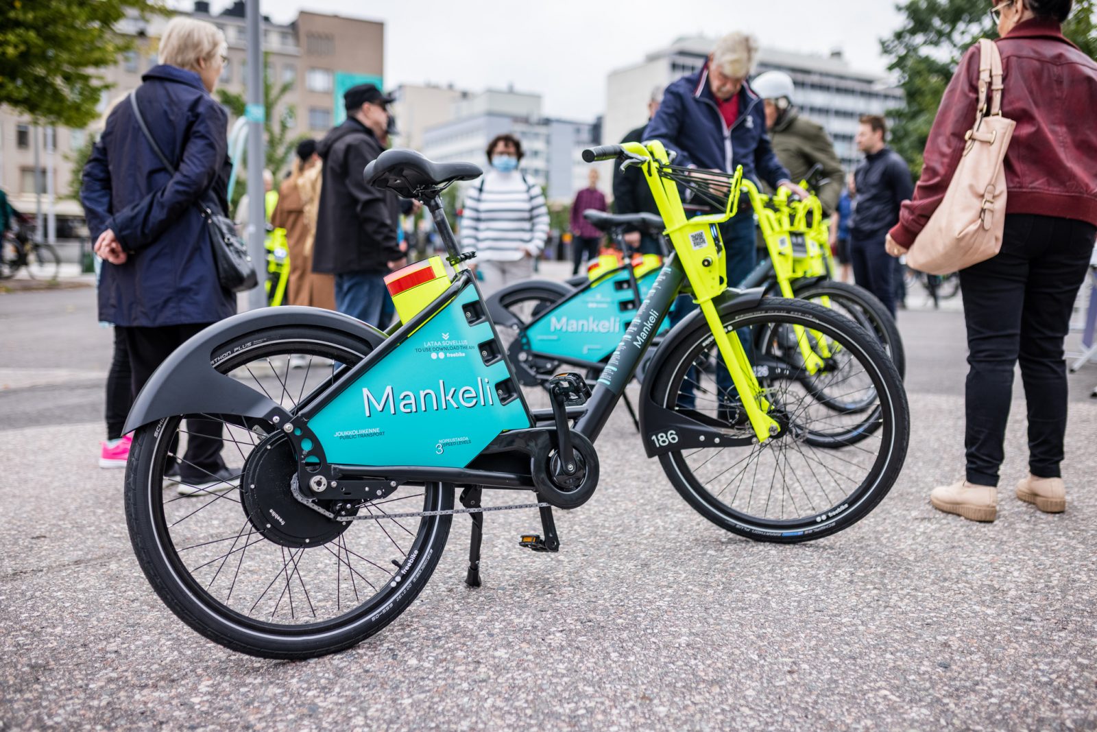 Lahden kaupunkipyörä on Mankeli