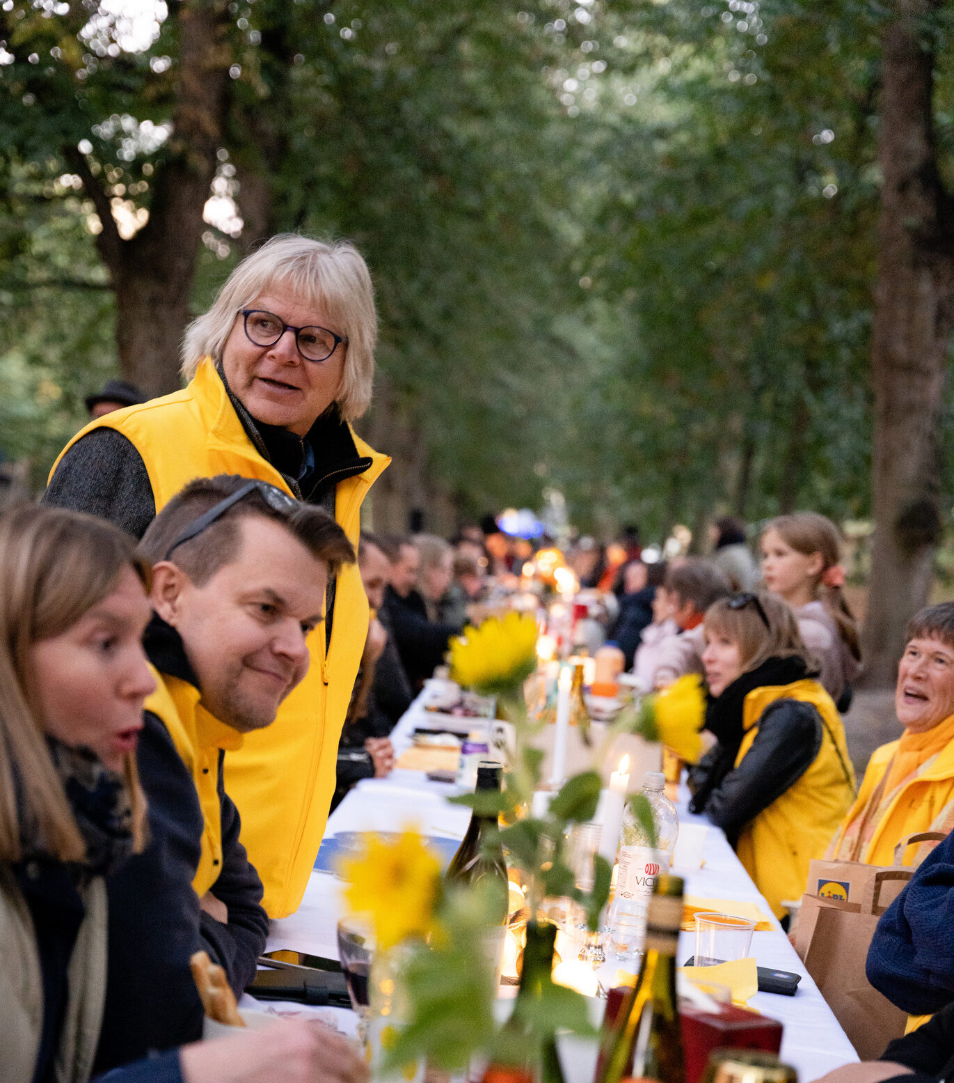 Illallinen taivaan alla