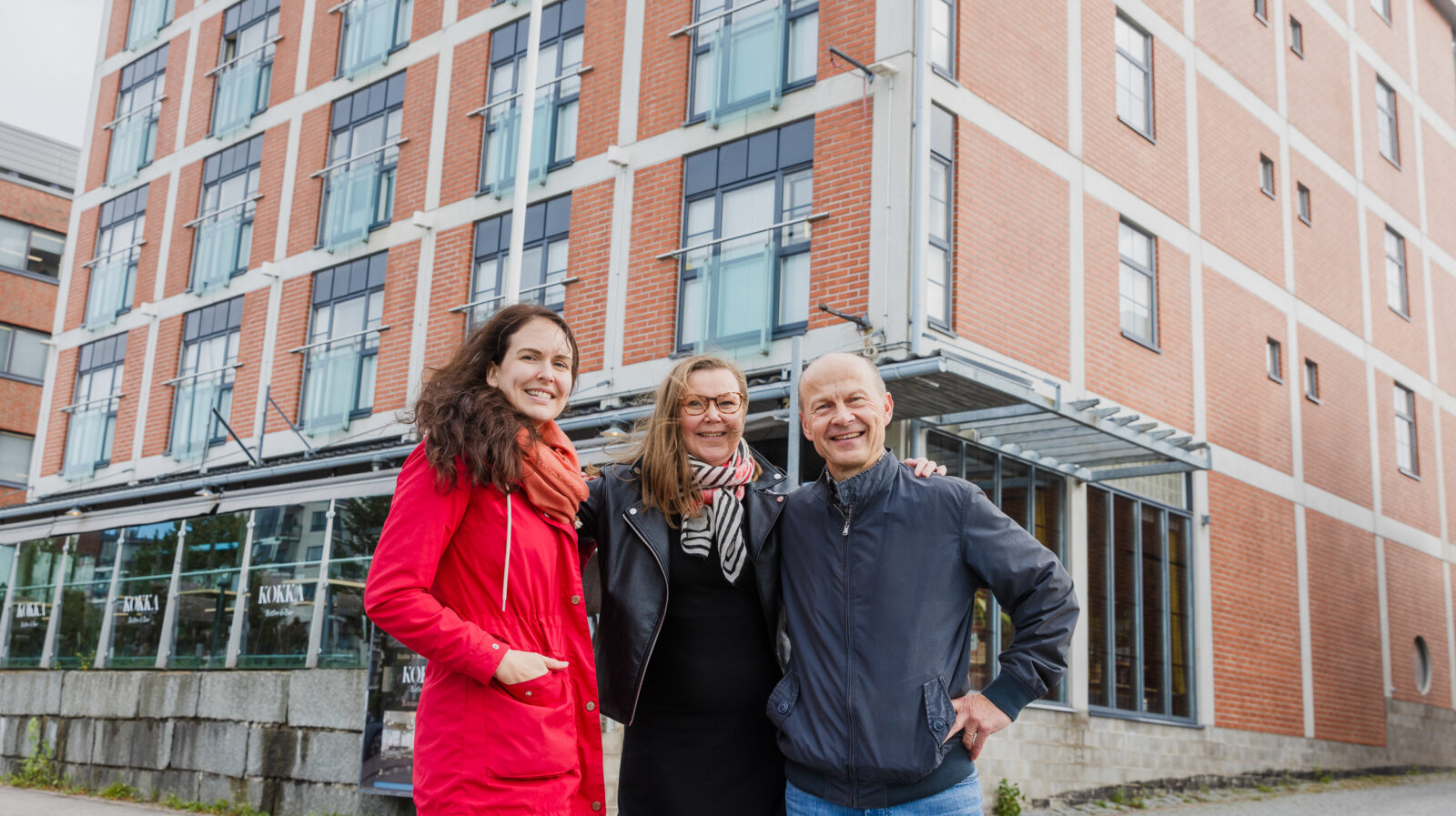 Jenni Rahkonen, Hanna Koskela ja Matti Koskinen