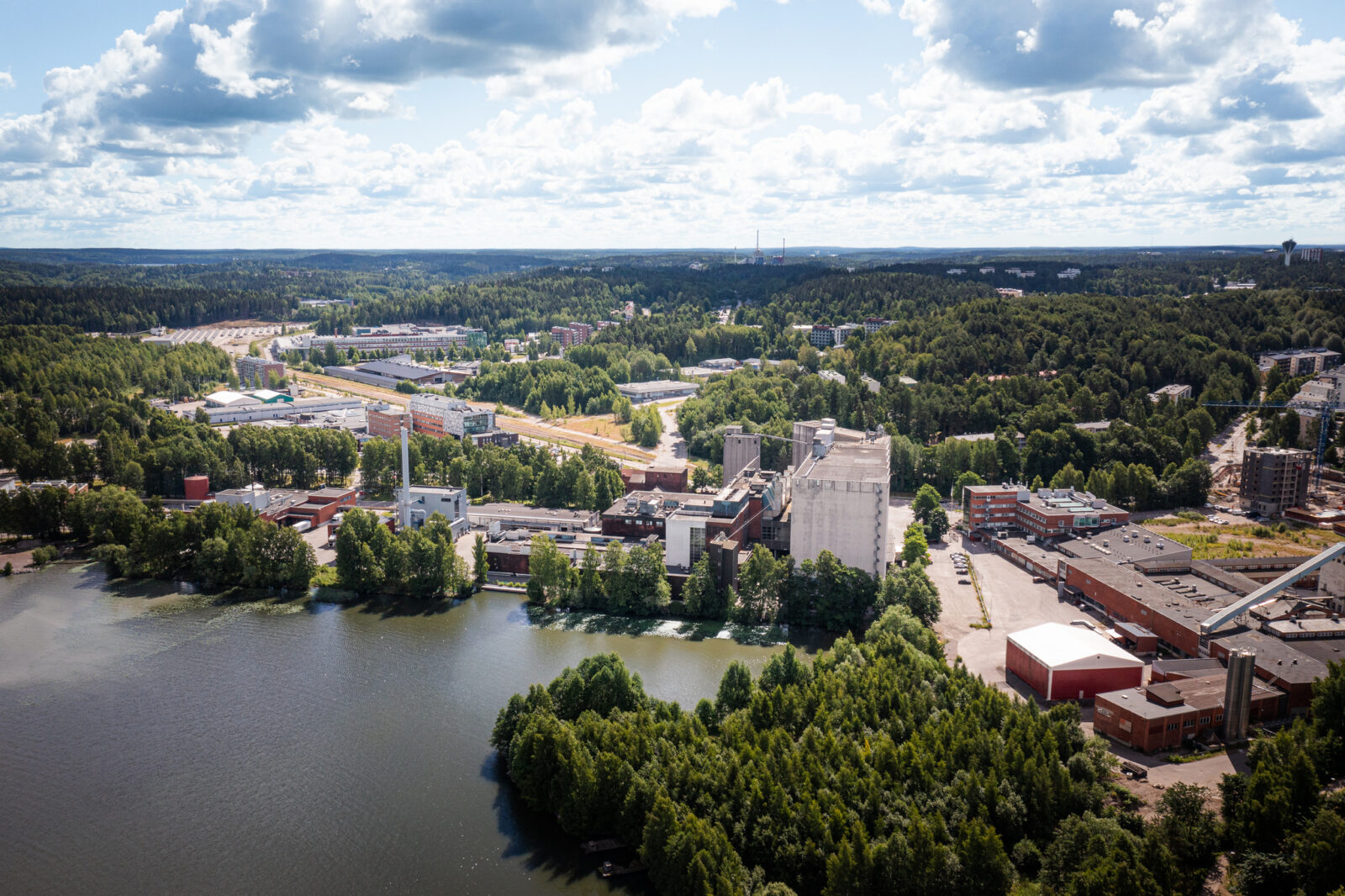 Ilmakuva Niemenrannan alueesta