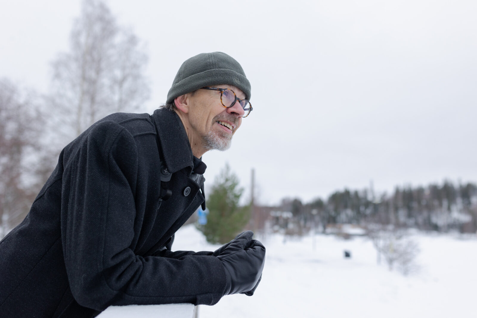 Heikki Setälä Pikku-Vesijärven puistossa